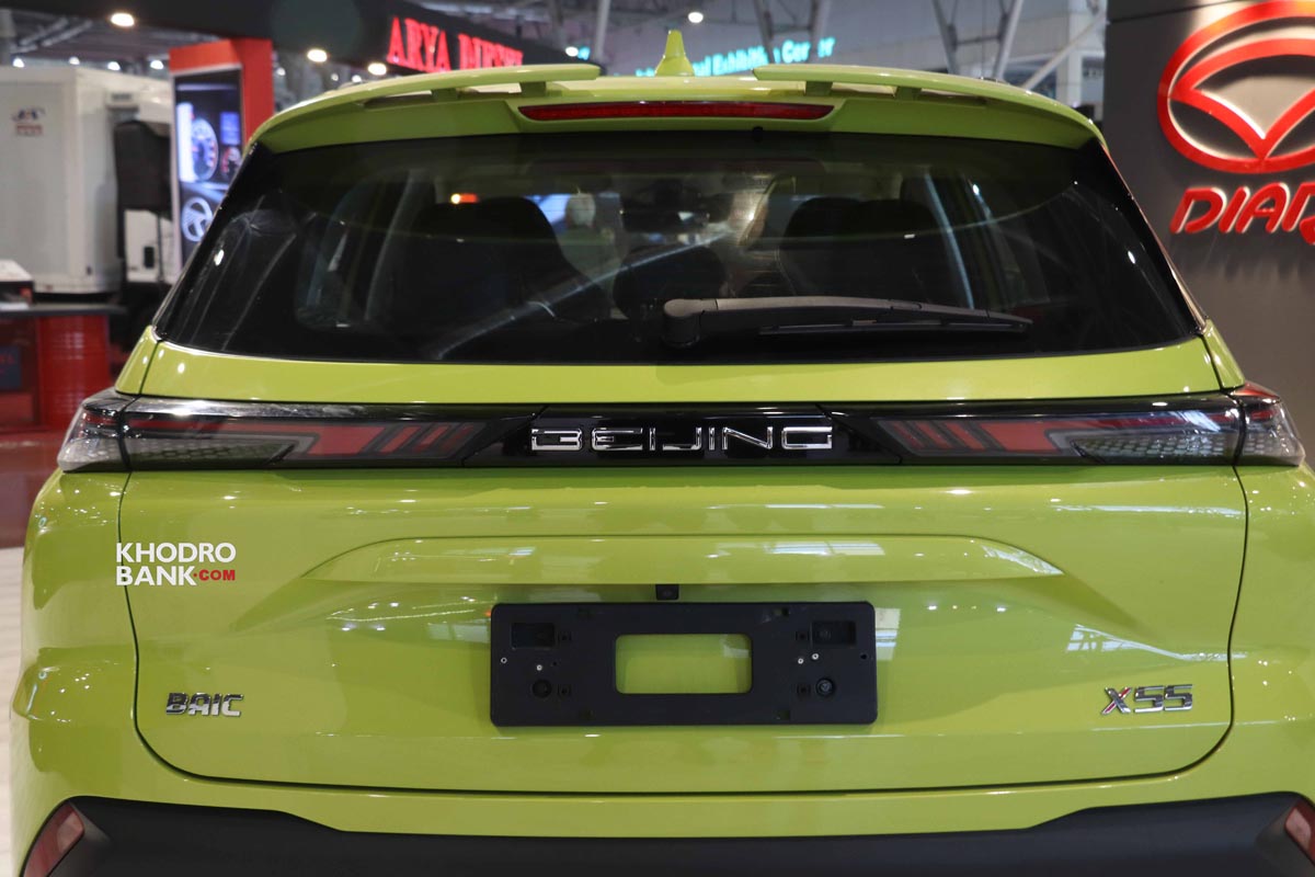 بایک X55 محصول وارداتی تیگارد موتور در نمایشگاه خودرو اصفهان ۱۴۰۲ حضور پیدا کرد + عکس