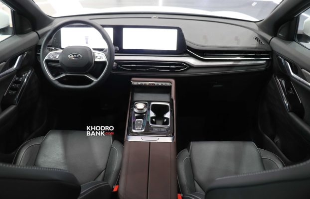 خودرو KMC JS6 PHEV کرمان موتور رونمایی شد، اولین پلاگین هیبریدی کرمان موتور + فیلم و عکس