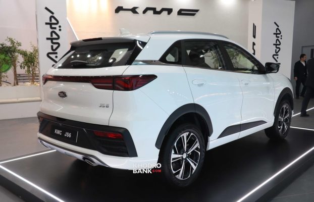 رونمایی از کی ام سی JS6 در نمایشگاه تحول صنعت خودرو + عکس