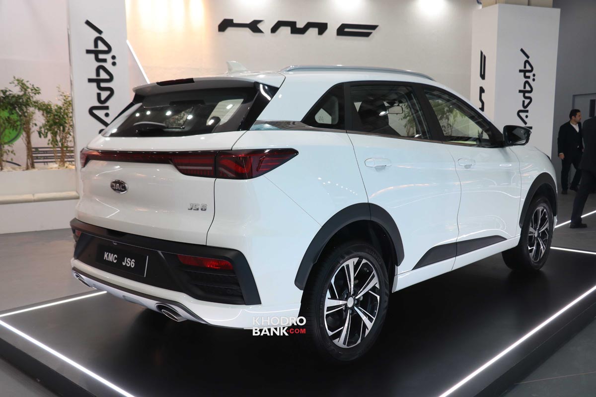 رونمایی از کی ام سی JS6 در نمایشگاه تحول صنعت خودرو + عکس