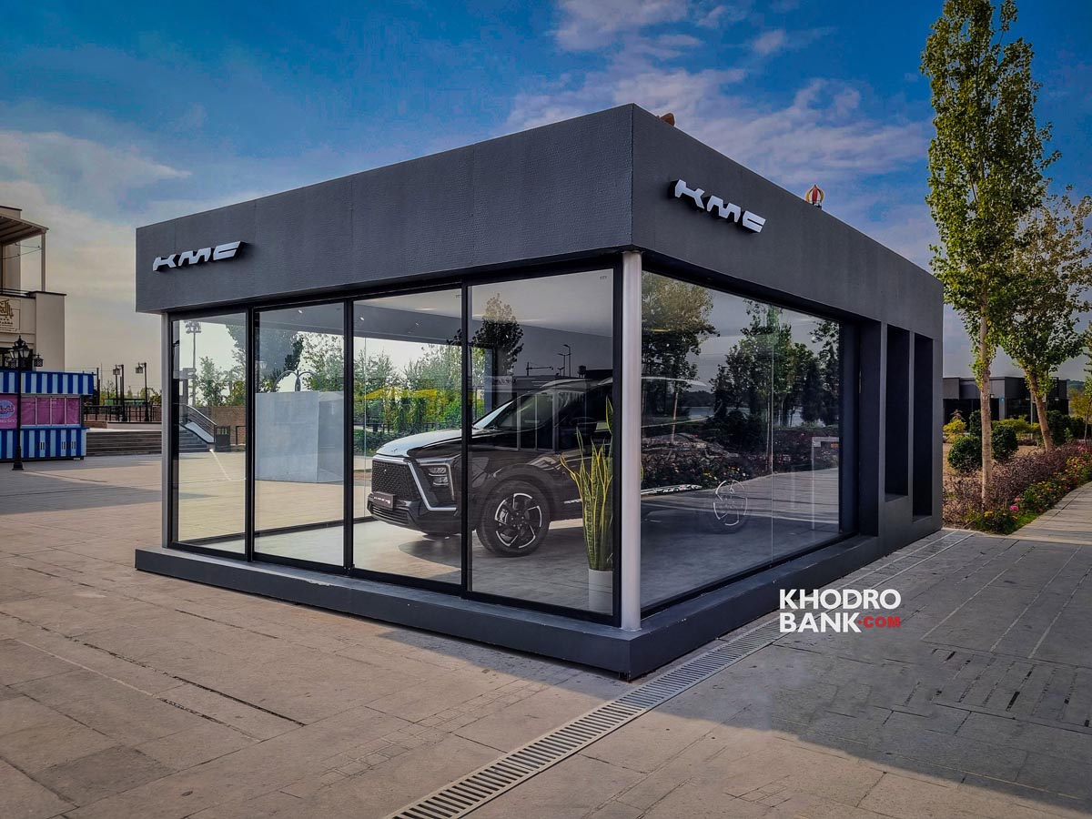 خودرو KMC X5 در غرفه‌ نمایندگی ۱۷۱۵ زارعی کرمان موتور در باملند رونمایی می شود + عکس