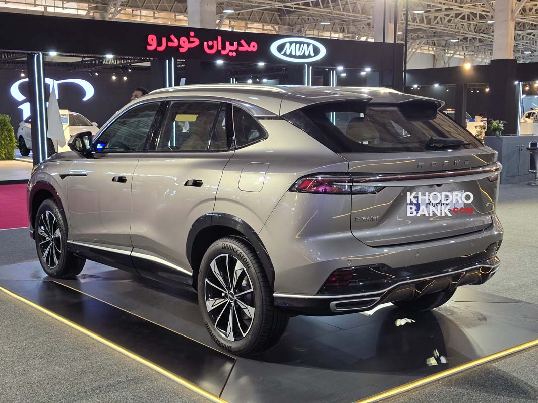معرفی رووی eRX5، کراس اوور هیبریدی جدید پارس خودرو در نمایشگاه تحول صنعت خودرو ۱۴۰۳ + عکس